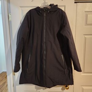 Eddie Bauer Womens Cloud Cap Stretch Insulated Trench Coat